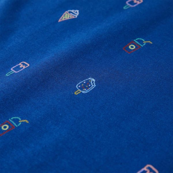 Camisola de manga cava para criança azul-escuro 92 - Image 7