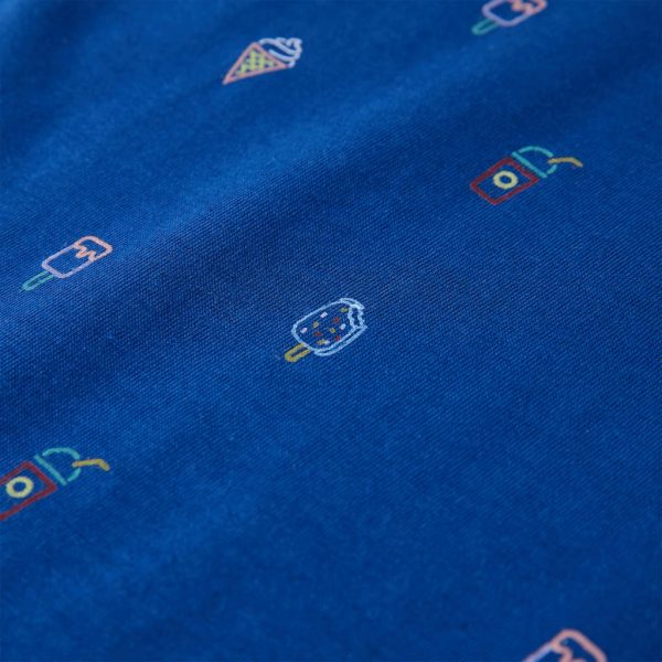 Camisola de manga cava para criança azul-escuro 128 - Image 7