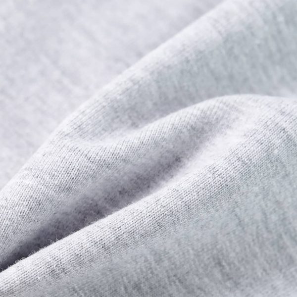 Sweatshirt para criança com capuz e fecho cinzento 92 - Image 7