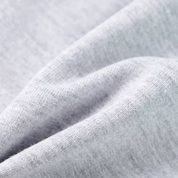 Sweatshirt para criança com capuz e fecho cinzento 116 - Image 7