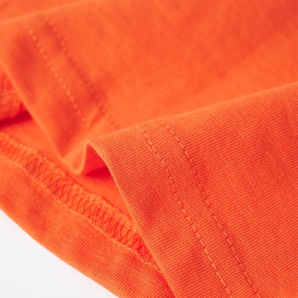 T-shirt de criança laranja-escuro 92 - Image 6