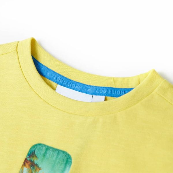 T-shirt de criança amarelo 140 - Image 3
