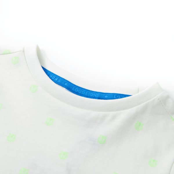 T-shirt infantil cor cru 116 - Image 3