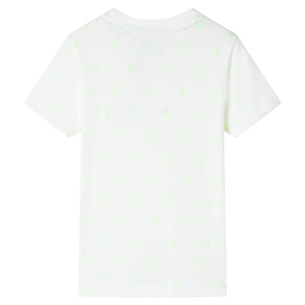 T-shirt infantil cor cru 140 - Image 2
