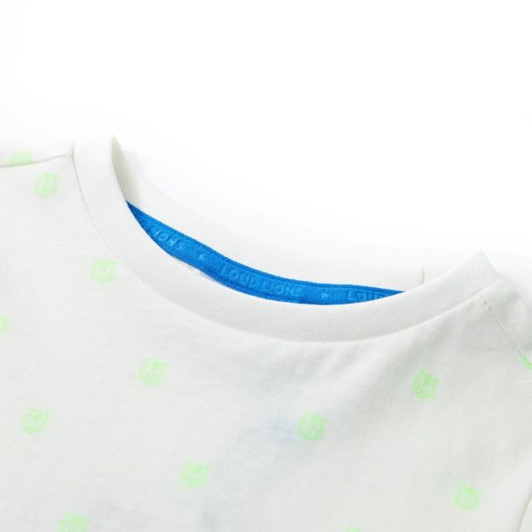 T-shirt infantil cor cru 140 - Image 3