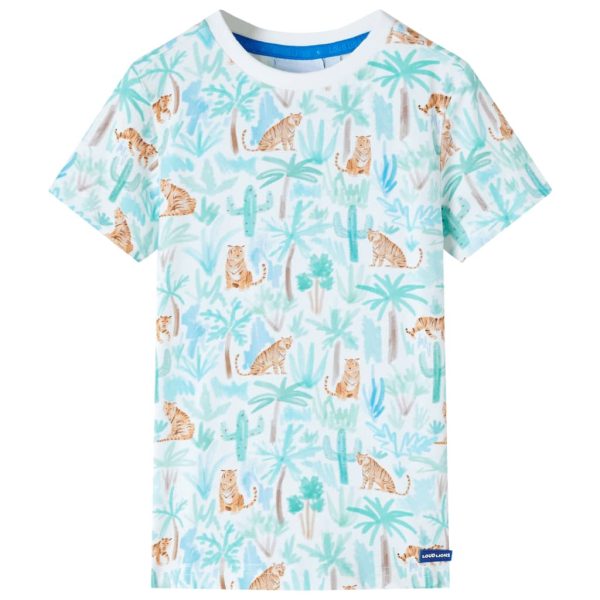T-shirt infantil cor cru 92