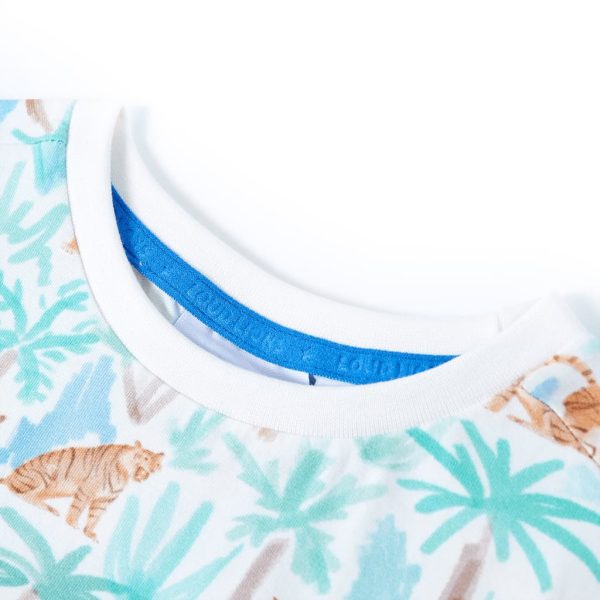 T-shirt infantil cor cru 116 - Image 3