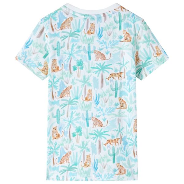 T-shirt infantil cor cru 140 - Image 2