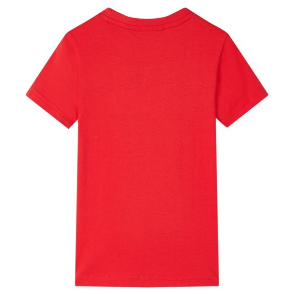T-shirt infantil vermelho 140 - Image 2