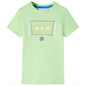 T-shirt de criança lima 128