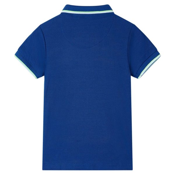 Polo para criança azul-escuro 104 - Image 2