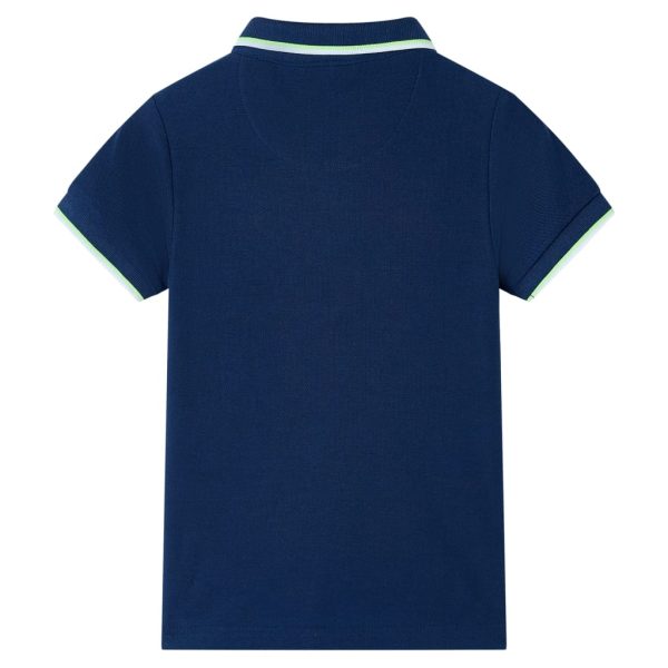 Polo para criança azul-marinho 116 - Image 2