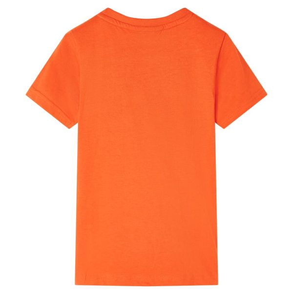 T-shirt de criança laranja-escuro 92 - Image 2