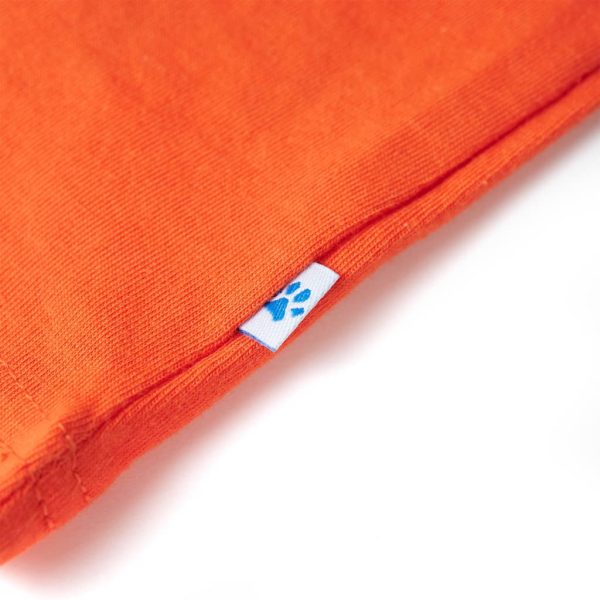 T-shirt de criança laranja-escuro 92 - Image 5