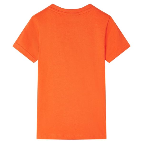 T-shirt de criança laranja-escuro 128 - Image 2