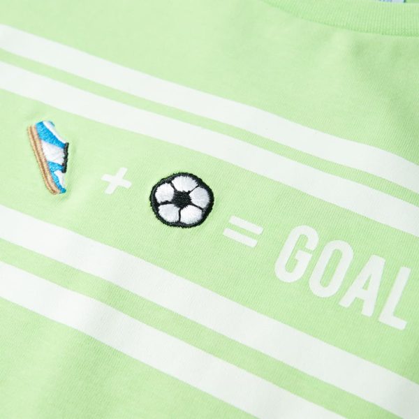 T-shirt para criança verde-néon 92 - Image 4