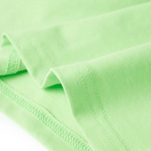 T-shirt para criança verde-néon 92 - Image 6
