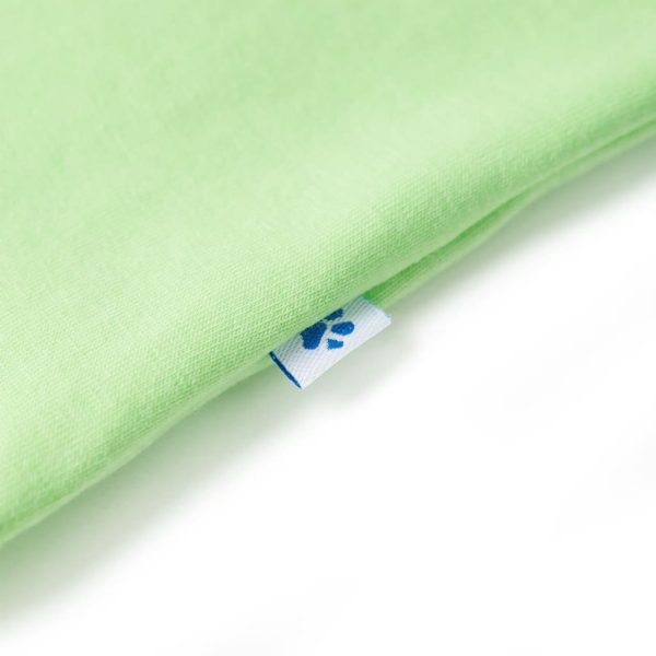 T-shirt para criança verde-néon 116 - Image 5