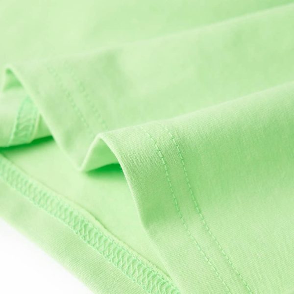 T-shirt para criança verde-néon 116 - Image 6