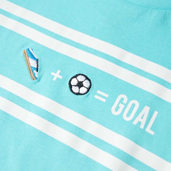 T-shirt para criança ciano 92 - Image 4