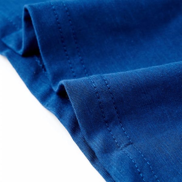 T-shirt para criança azul-escuro 128 - Image 6
