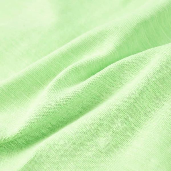 T-shirt de criança verde néon 140 - Image 7