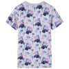 T-shirt infantil cinzento mesclado 128 - Image 2