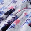 T-shirt infantil cinzento mesclado 128 - Image 7