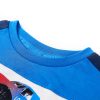 T-shirt para criança azul e azul-marinho 104 - Image 3