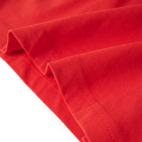 T-shirt para criança vermelho 92 - Image 6
