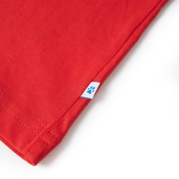 T-shirt para criança vermelho 140 - Image 5