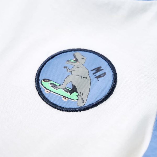 T-shirt infantil cor cru 92 - Image 4