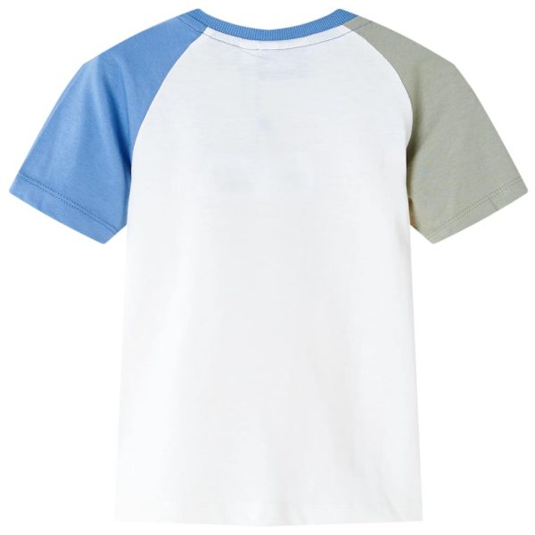 T-shirt infantil cor cru 104 - Image 2