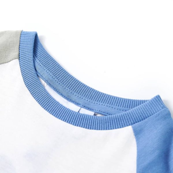 T-shirt infantil cor cru 104 - Image 3