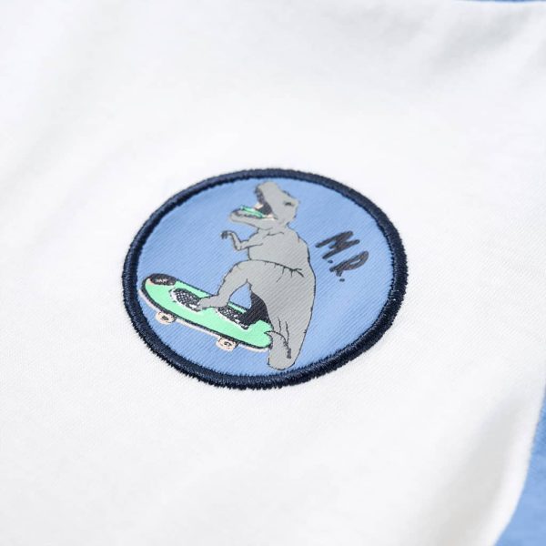 T-shirt infantil cor cru 104 - Image 4