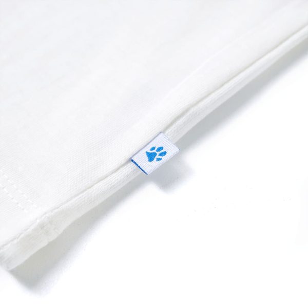 T-shirt infantil cor cru 104 - Image 5