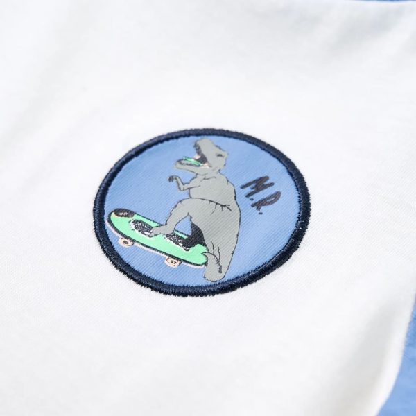 T-shirt infantil cor cru 116 - Image 4