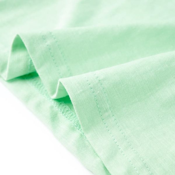 T-shirt de criança verde-claro 92 - Image 6