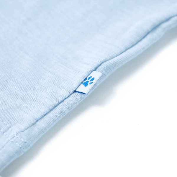 T-shirt para criança azul 92 - Image 5