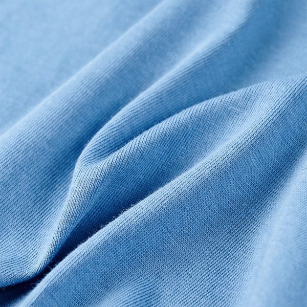 T-shirt de criança azul médio 92 - Image 7