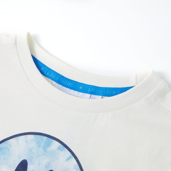 T-shirt infantil cor cru 104 - Image 3