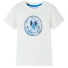 T-shirt infantil cor cru 140