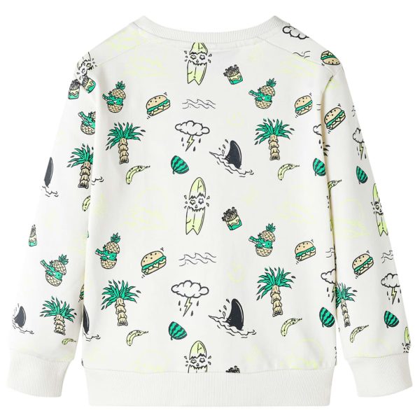 Sweatshirt para criança cor cru suave 92 - Image 2