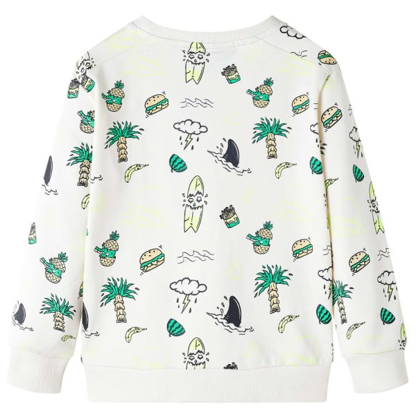 Sweatshirt para criança cor cru suave 104 - Image 2