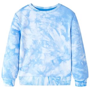 Sweatshirt para criança azul-suave 92
