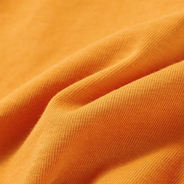 T-shirt de manga comprida para criança cor ocre 92 - Image 7