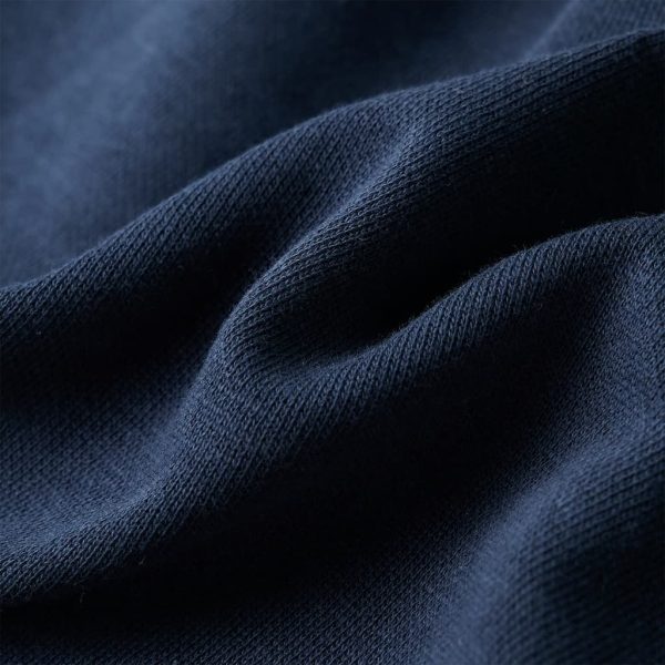 Sweatshirt para criança azul-escuro mesclado 104 - Image 7