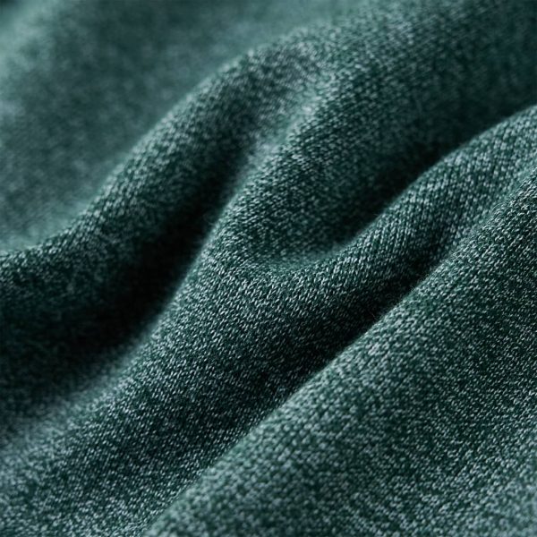 Sweatshirt para criança verde-escuro mesclado 104 - Image 7