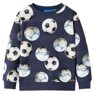 Sweatshirt para criança azul-marinho 92