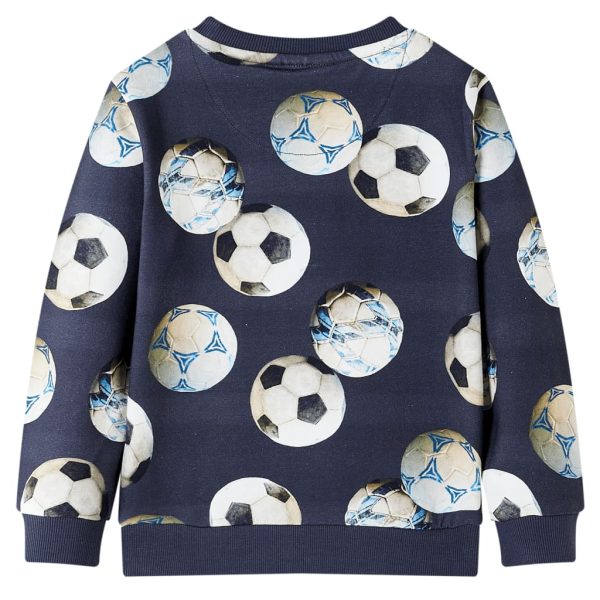 Sweatshirt para criança azul-marinho 116 - Image 2